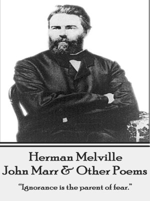 cover image of John Marr & Other Poems